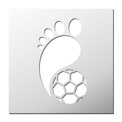 Pochoir Foot