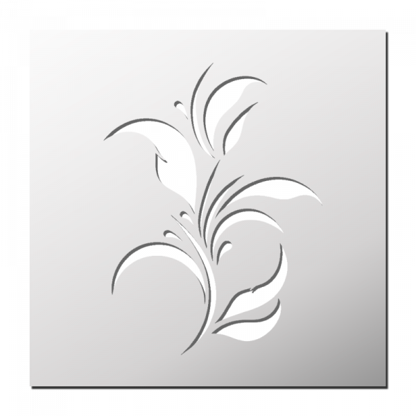 Pochoir Plante verte