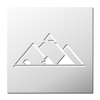 Pochoir Pyramide
