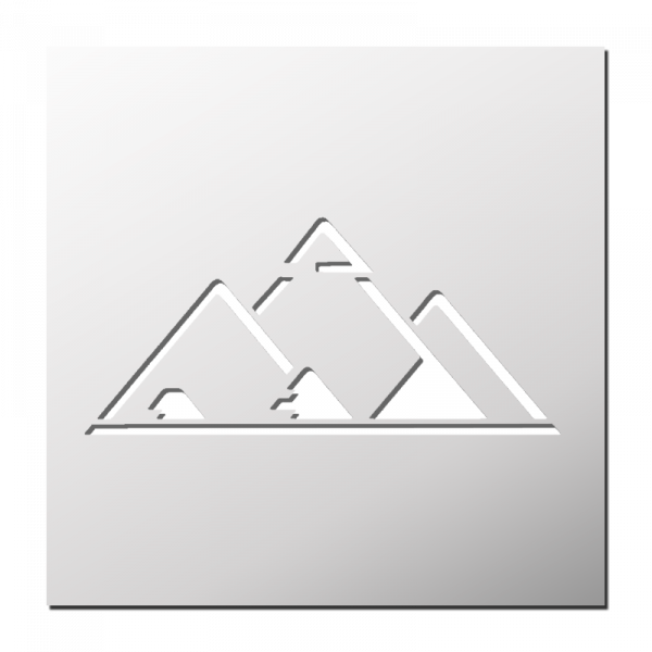Pochoir Pyramide