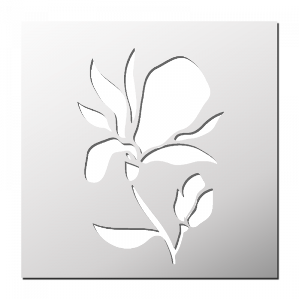 Pochoir Fleur
