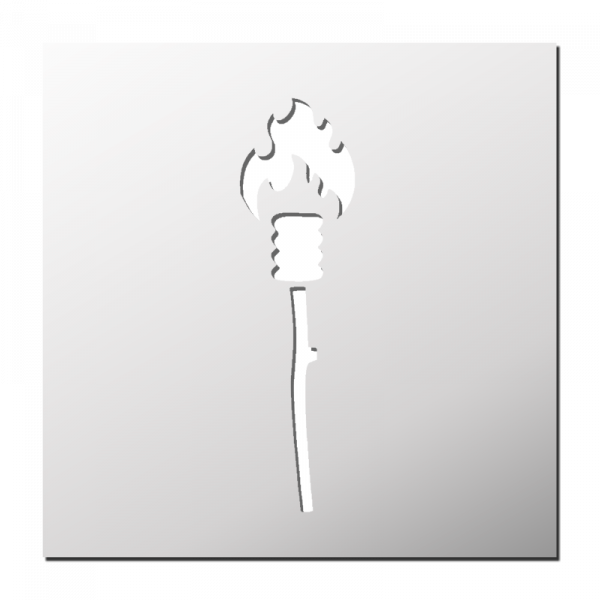 Pochoir Torche