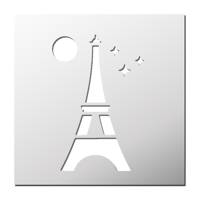 Pochoir Tour Eiffel