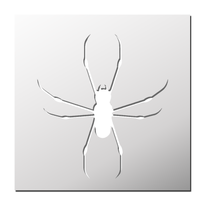 Pochoir Araignée