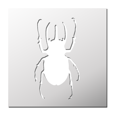 Pochoir Insecte