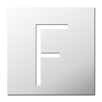 Pochoir F