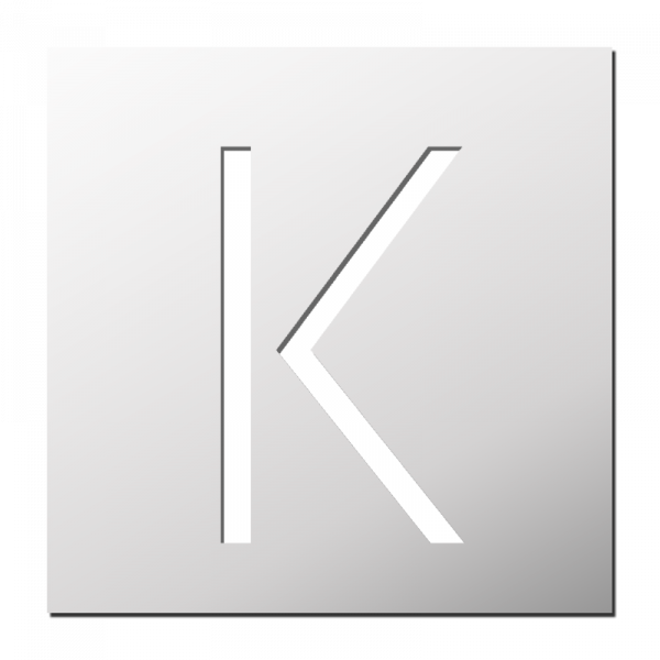 Pochoir K