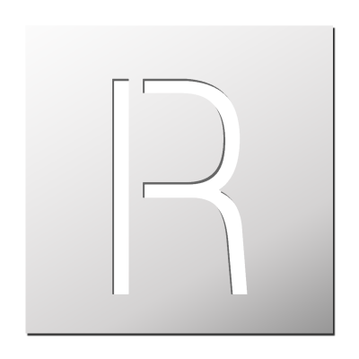 Pochoir R