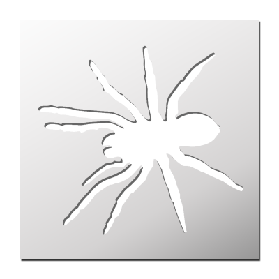 Pochoir Araignée