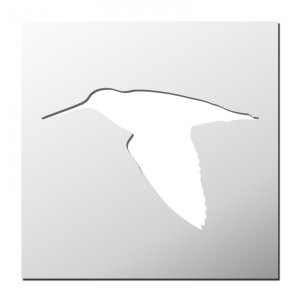Pochoir Bécasse