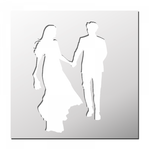 Pochoir Couple