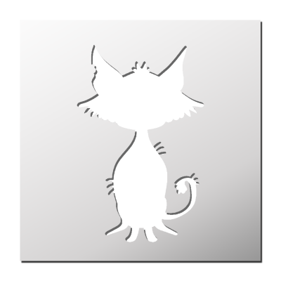 Pochoir Chat