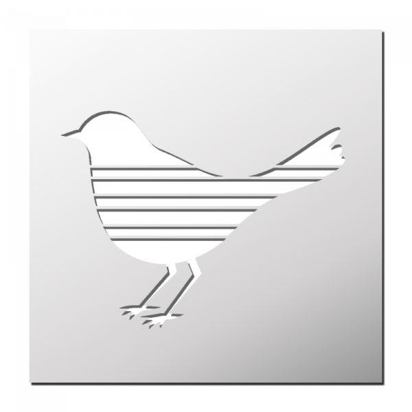 Pochoir Oiseau