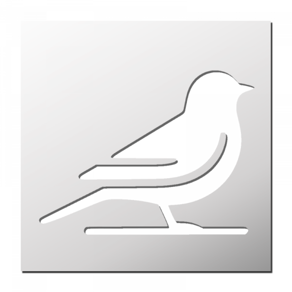 Pochoir Oiseau