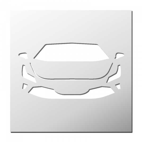 Pochoir Voiture de sport