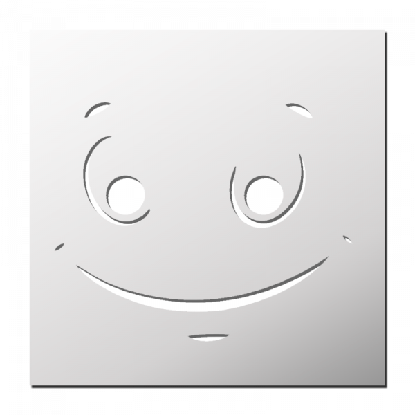 Pochoir Émoticône Visage