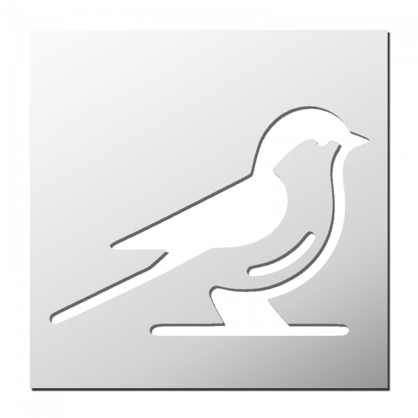 Pochoir Oiseau