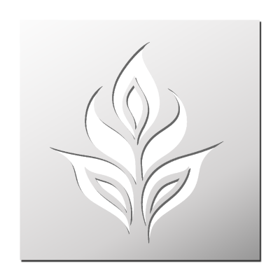 Pochoir Plante