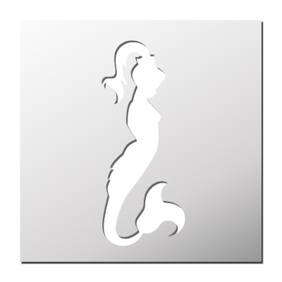 Pochoir Sirène