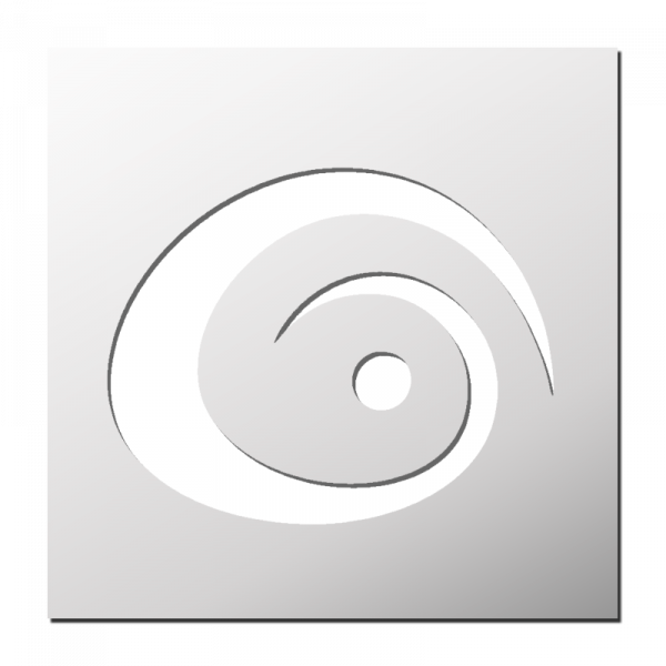 Pochoir Spirale