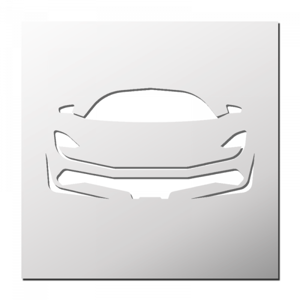 Pochoir Voiture de sport