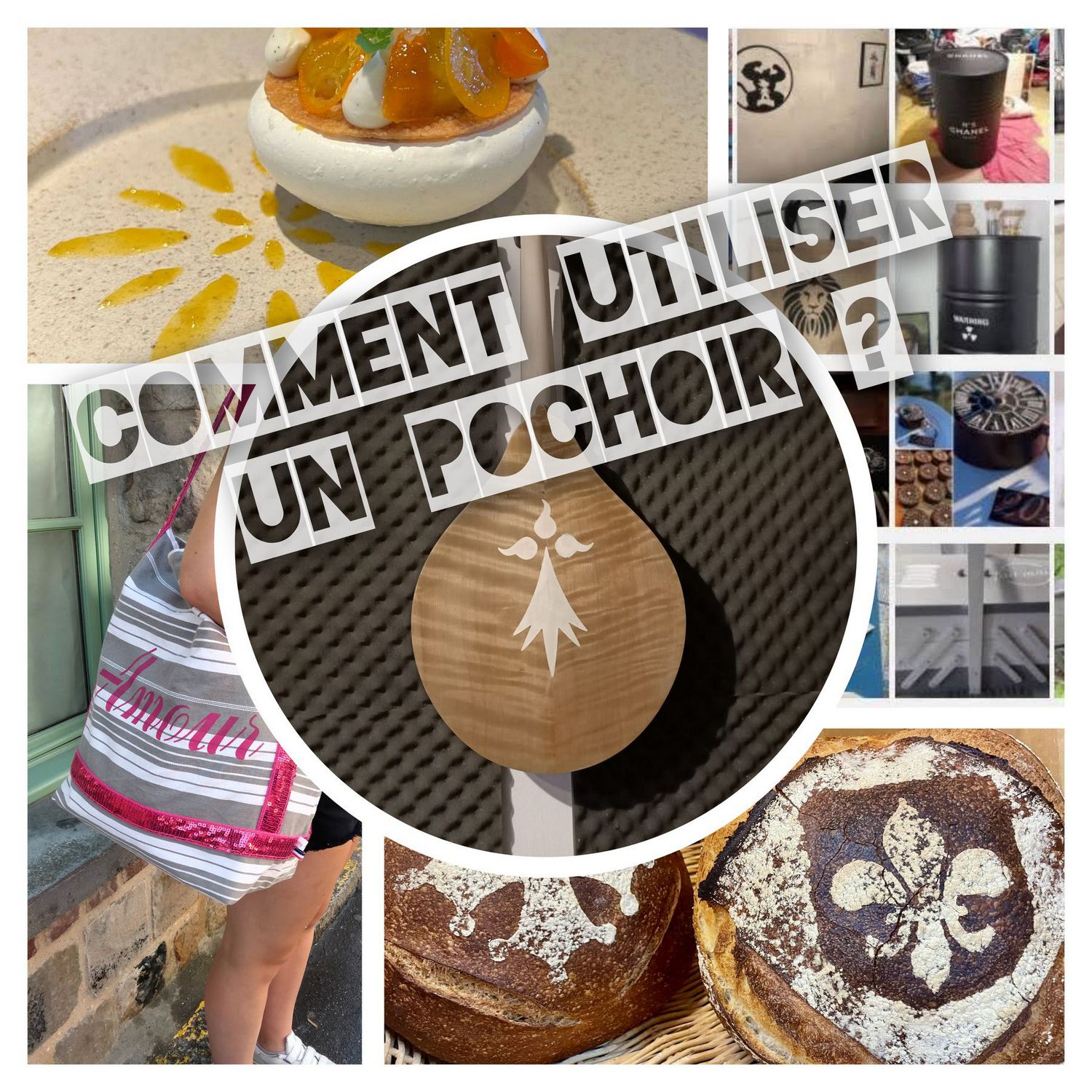 Comment utiliser un pochoir ?