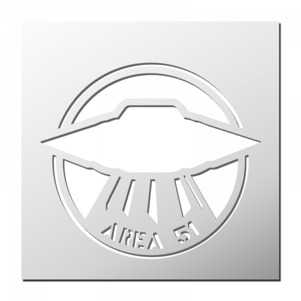 Pochoir AREA 51