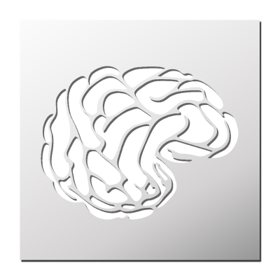 Pochoir Cerveau
