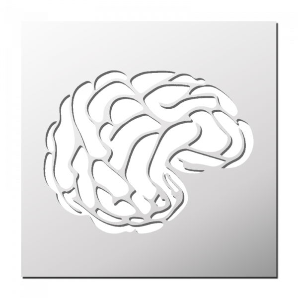Pochoir Cerveau