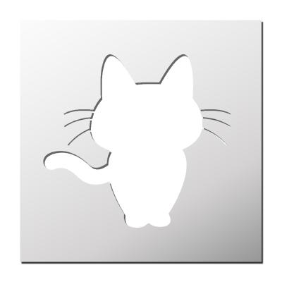 Pochoir Chat