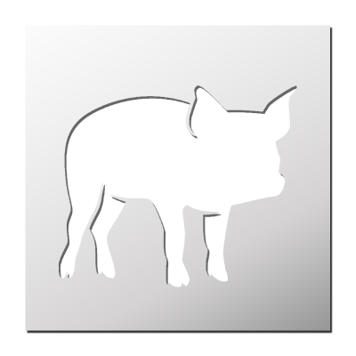 Pochoir Cochon