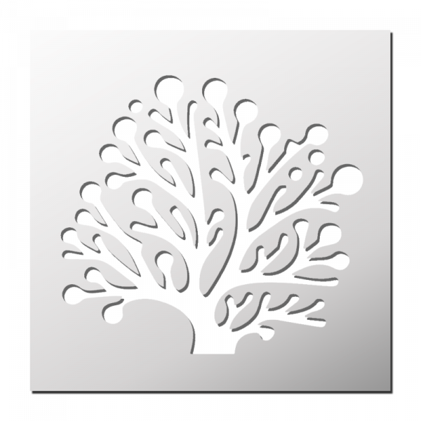 Pochoir Corail