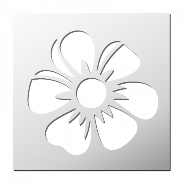 Pochoir Fleur