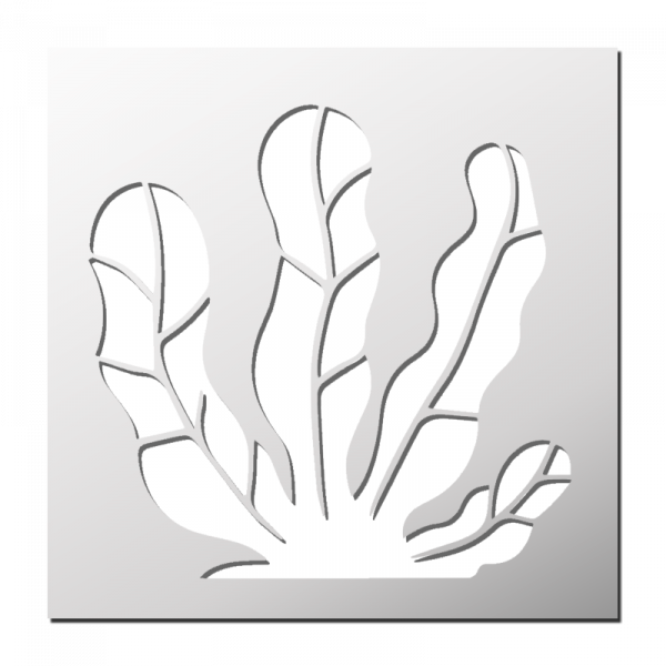 Pochoir Corail Marin