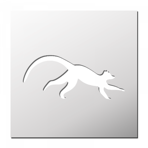 Pochoir Lémurien
