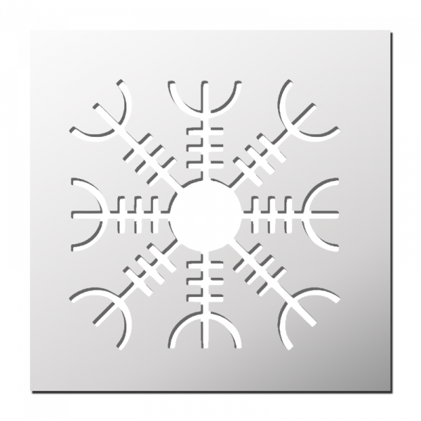 Pochoir Symbole Viking
