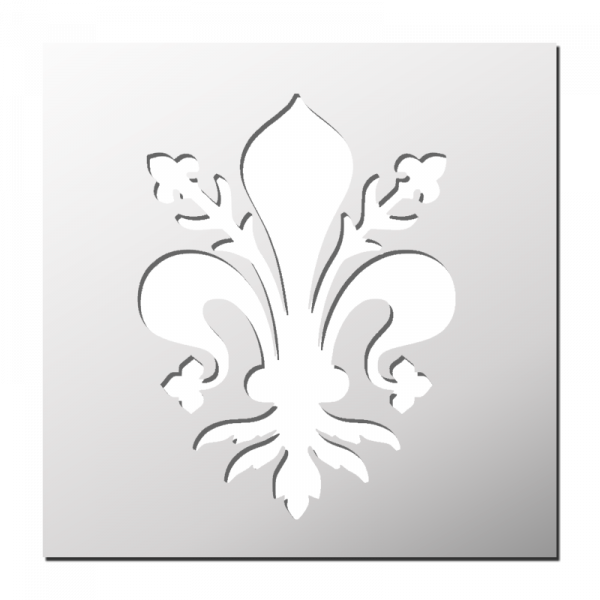 Pochoir Fleur de Lys