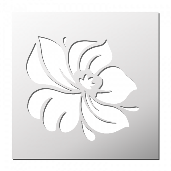 Pochoir Fleur