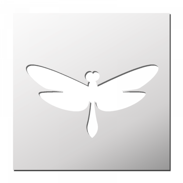 Pochoir Libellule
