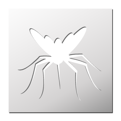 Pochoir Moustique