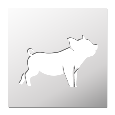 Pochoir Cochon