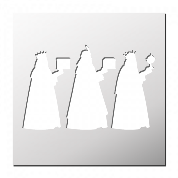 Pochoir Rois Mages