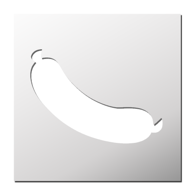 Pochoir Saucisse