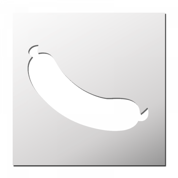 Pochoir Saucisse