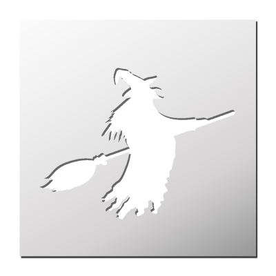 Pochoir Sorcière
