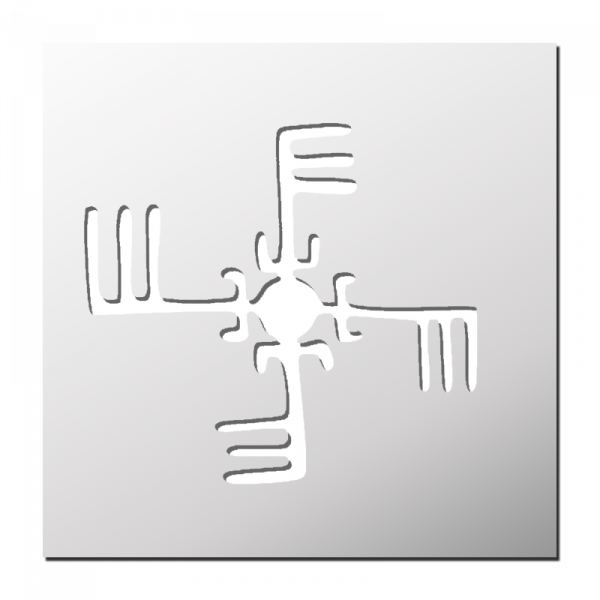 Pochoir Symbole Tribal Viking