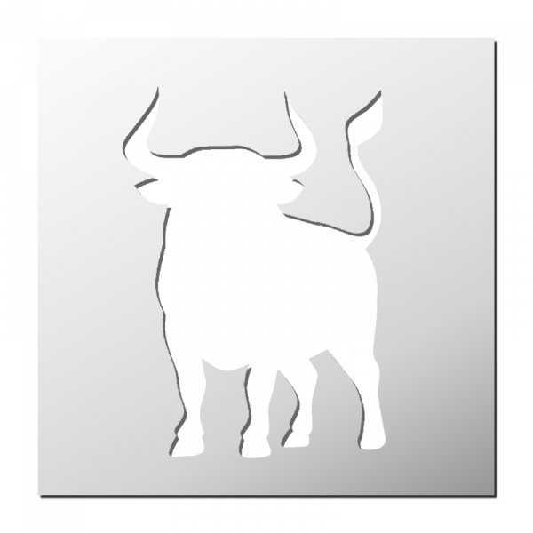 Pochoir Taureau