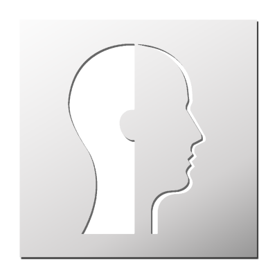 Pochoir Visage