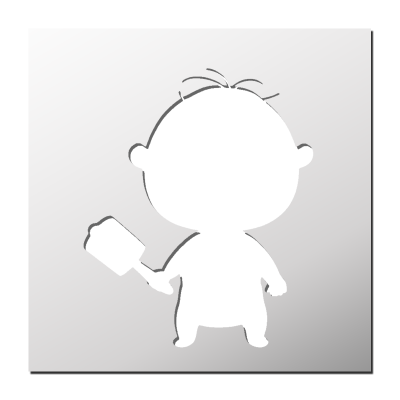 Pochoir Bébé