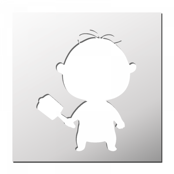 Pochoir Bébé